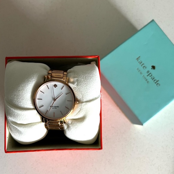 Kate Spade Rose Golf Gramercy Mother of Pearl Dial Ladies Watch - Picture 3 of 8